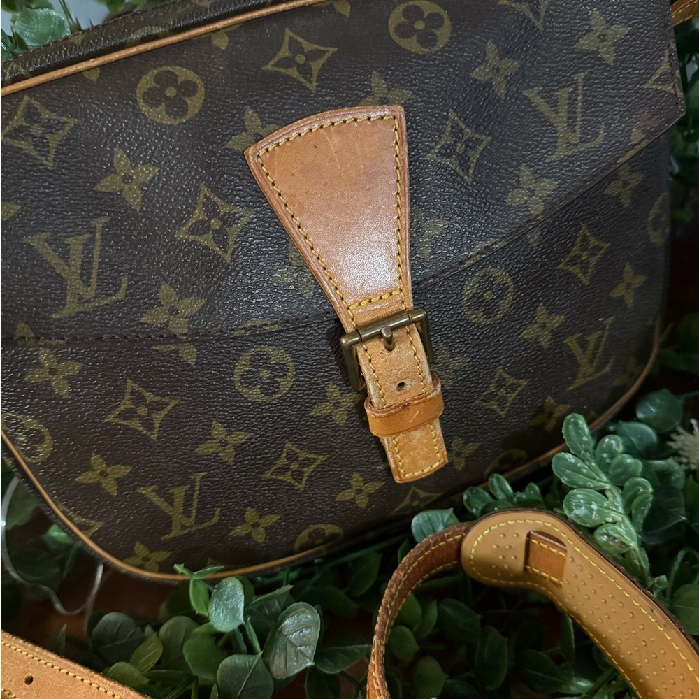 Louis Vuitton Monogram Crossbody Bag in Brown and Tan - Picture 7 of 13